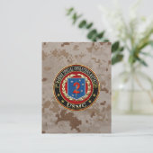 2e MSOB [3D] Briefkaart (Staand voorkant)