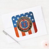 2e MSOB [3D] Vierkante Sticker (Envelop)