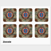 2e MSOB [3D] Vierkante Sticker (Vel)