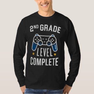 2e niveau in rang Voltooid einde van het schooljaa T-shirt