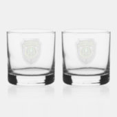 2e Pantserregiment ACR Whisky Glas (Achterkant)
