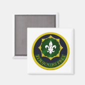 2e Pantserregiment Calvary Magneet (Voorkant / Achterkant)