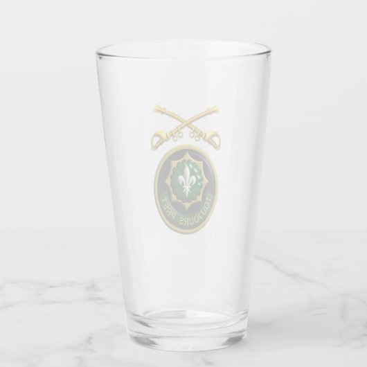 2e pantserwagentje met Saber Glass Cup Glas (Achterkant)