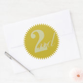 2e prijs Golden Seal Stickers (Envelop)