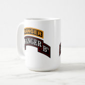 2e Ranger Battalion Coffee Mok (Voorkant links)