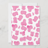 2e Rodeo Cowgirl Invitations d'anniversaire (Dos)