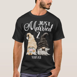 2e trouwdag - Net getrouwd 2 jaar T-shirt