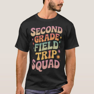 2e tweedeklas excursie squadleider studenten mater t-shirt