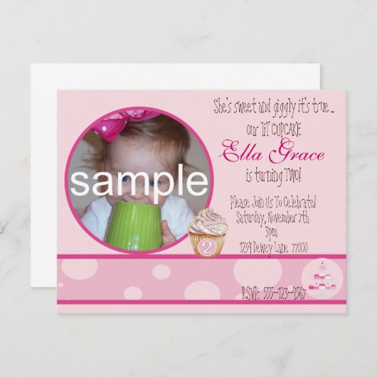 2e uitnodiging (Voorkant / Achterkant)