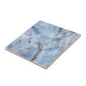 2e van 3 lichtblauwe sterren  tegeltje (Zijkant)