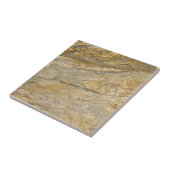 2e van 3 Repro Peach & Grey Faux Granite Tegeltje (Zijkant)