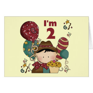 2e verjaardag Cowboy T-shirts en geschenken