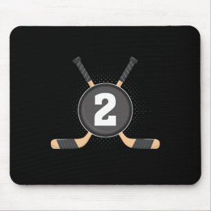 2e verjaardag ijshockey 2 jaar oud thema verjaarda muismat