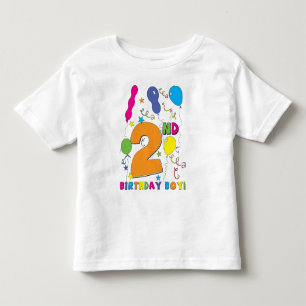 2e verjaardag jongen! kinder shirts