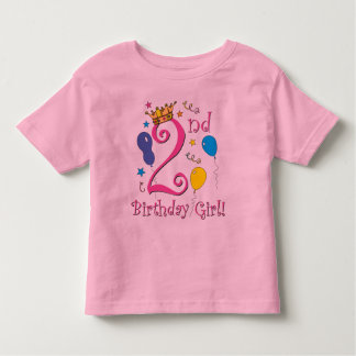2e verjaardag meisje! kinder shirts