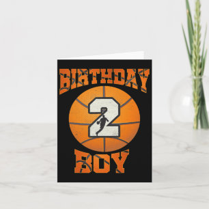 2e Verjaardag Outfit Boy Bysketbyll Tweede 2 jaar Kaart