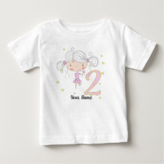 2e verjaardag Princess Toddler T-shirt