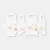 2e verjaardag van de boerderijdieren op de werf va bedankdoosjes (Uitgevouwen)