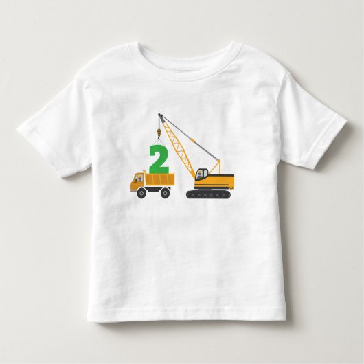2e verjaardag van de bouw van T-shirt (Voorkant)