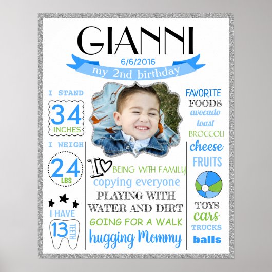 2e verjaardag van de ondertekening van de poster-m poster (Voorkant)