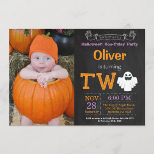 2e verjaardag van de uitnodiging tot foto van Hall