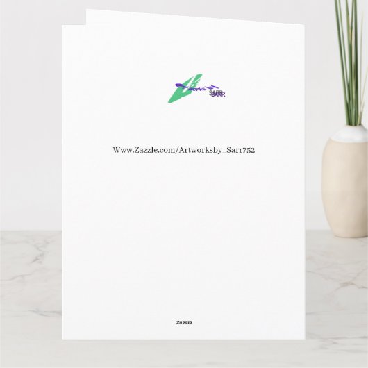 2e verjaardag Wenskaart : Labrador Retriever Kaart (Achterkant)