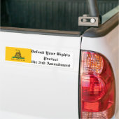 2e wijziging Bumpersticker (Op Truck)