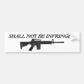 2e wijziging Bumpersticker - AR-15 (Voorkant)