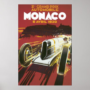 2ème Affiche de Vintage voyage de Grand prix