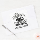 2ème amendement Bear Arms Gadsden Drapeau Sticker  (Enveloppe)