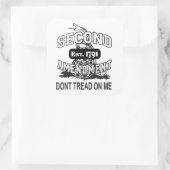 2ème amendement Bear Arms Gadsden Drapeau Sticker  (Sac)