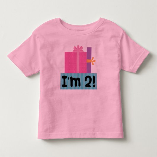 2ème Anniversaire cadeau de T-shirt de 2 ans (Devant)