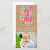 2ème carte photo de Merci du numéro 2 (Devant / Derrière)