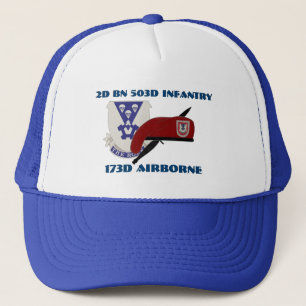 2ème CASQUETTE AÉROPORTÉ d'INFANTERIE du BATAIL