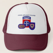 2ème CASQUETTE d'INFANTERIE de BATAILLON (ABN) (Devant)