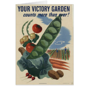 2ème guerre mondiale affiche Jardin de la Victoire