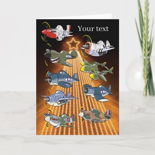 2ème guerre mondiale avions de chasse modèle de ca (Devant)