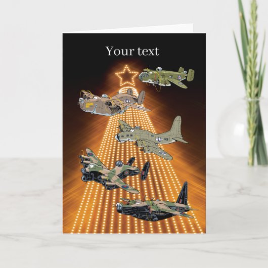 2ème guerre mondiale bombardier avions modèle de c (Devant)