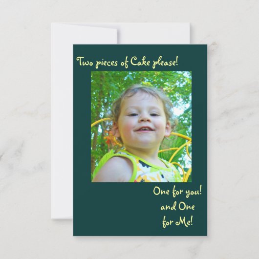 2ème invitation #2 de l'anniversaire d'Emma (Devant)