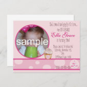 2ème Invitation d'anniversaire (Devant / Derrière)