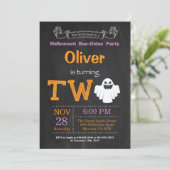 2ème Invitation de partie de Halloween (Debout devant)