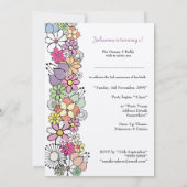 2ème invitation faite sur commande d'invitation de (Dos)