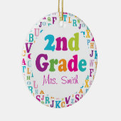 2ème Ornement de maître d'école personnalisé par (Droite)