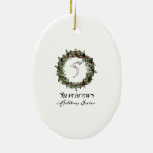 2ème ornement marié de Noël (Dos)