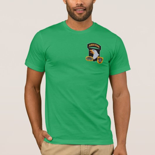 2ème T-shirt aéroporté de 327th infanterie de (Devant)