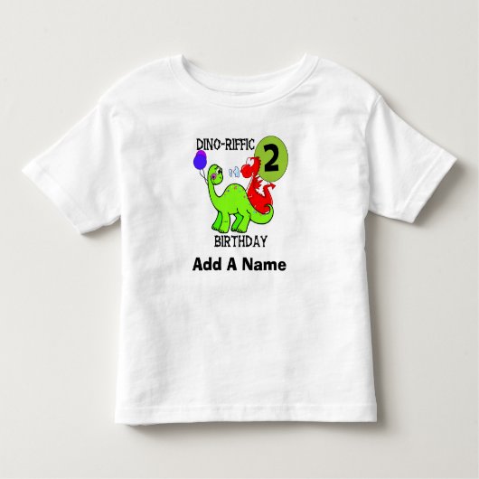 2ème T-shirt personnalisé d'anniversaire de (Devant)