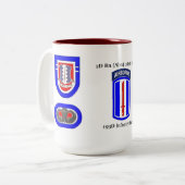 2ème Tasse de 187th infanterie de milliard 193rd (Devant gauche)