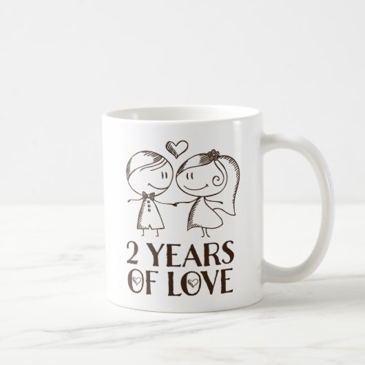 2ème Tasse tirée par la main de Valentine de (Droite)
