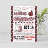 2èmes invitations d'anniversaire de coccinelle (Debout devant)