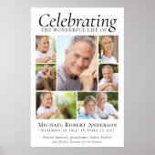 2ftx3ft Herinneringsfoto-weergave ter liefdevolle  Poster (Voorkant)